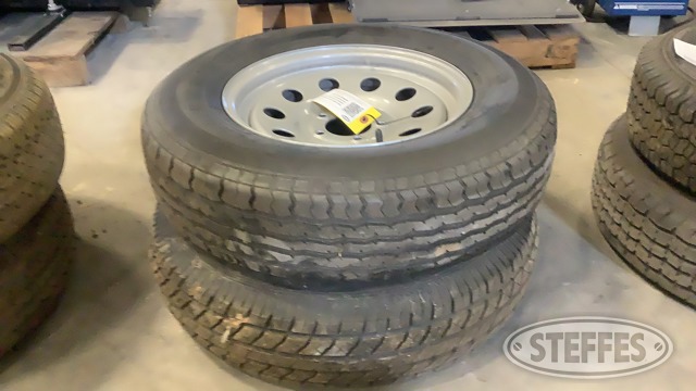 (2) ST205/75R15 Tires